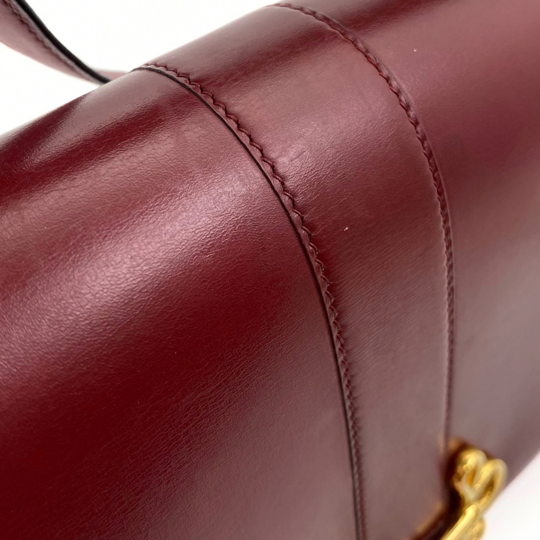 Akemi, 1976 Sorogne Rouge H Boxcalf Gold Hardware with stamp 〇F
