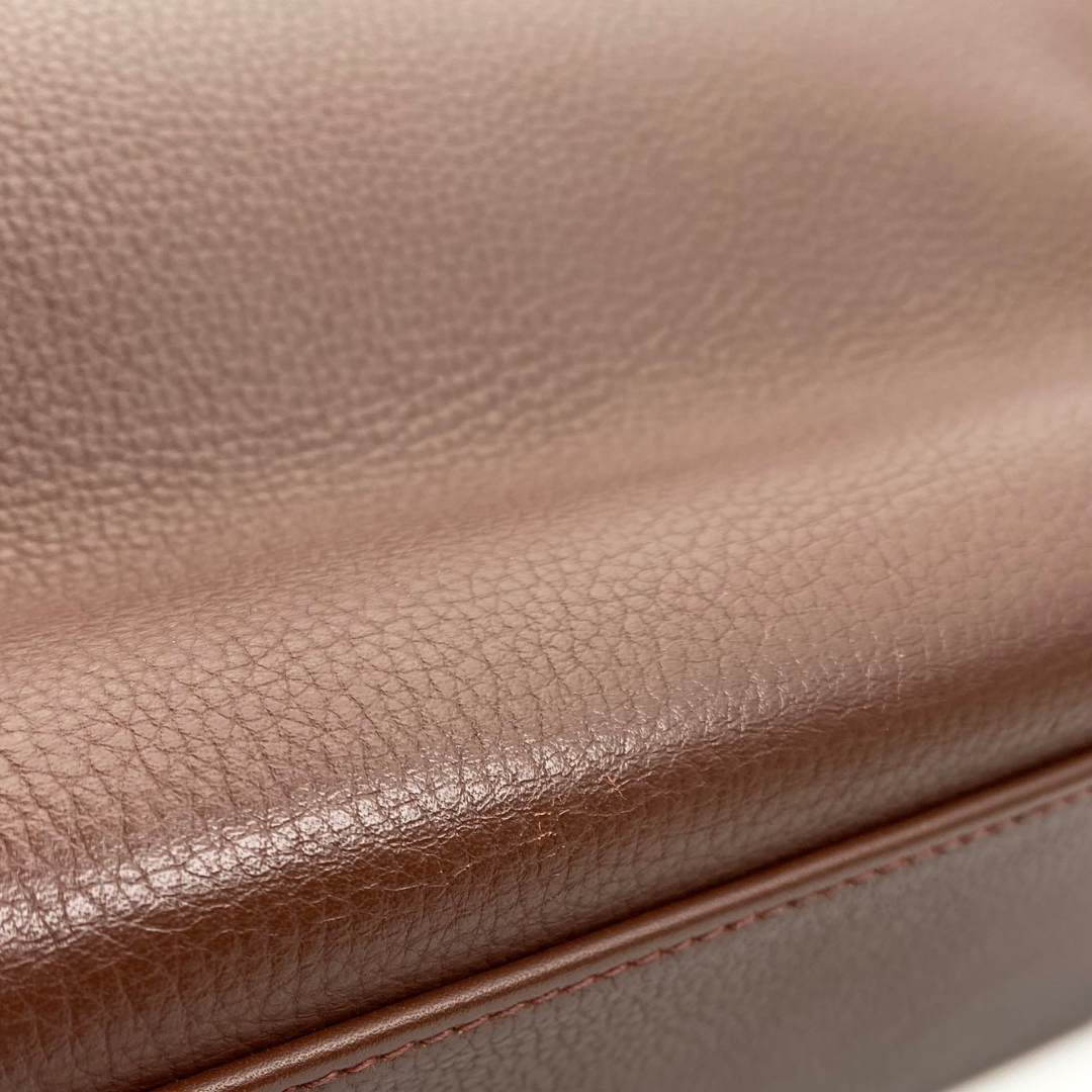 Tsubasa, 2000 Kelly 35 Retourne Marron Fonce Togo with stamp □D