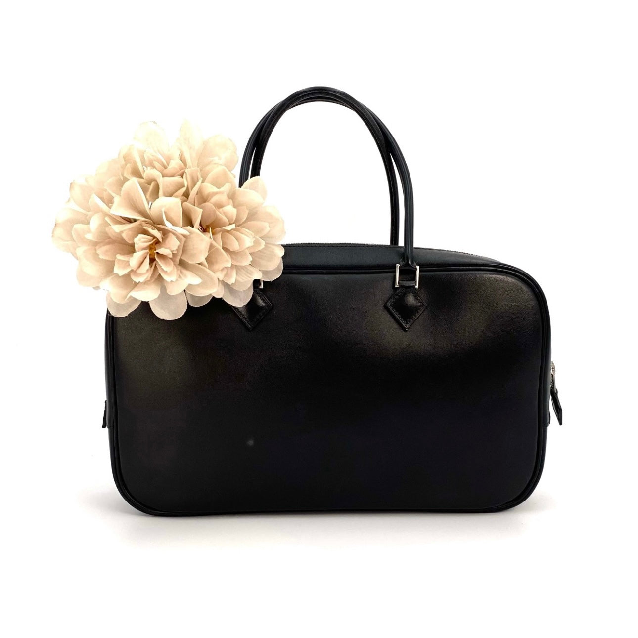 Kira, 2003 Plume Elan 28 Black Boxcalf Palladium Hardware with stamp □G