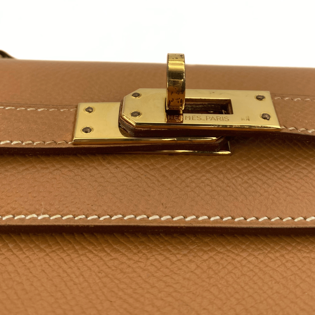 Miro, 1986 Mini K20 Courchevel Epsom Natural with stamp 〇P