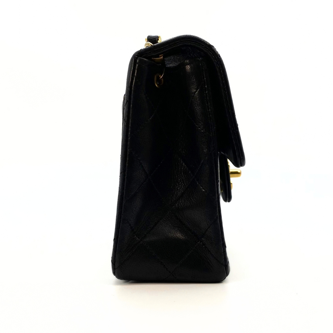 Michiru, 1 Series Square 17cm Black Lambskin with seal and card
