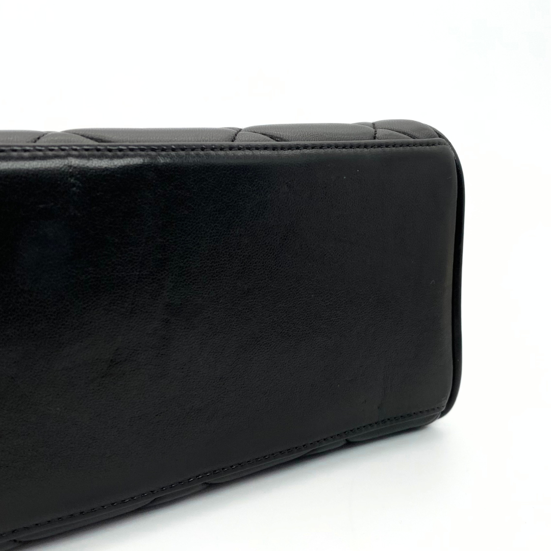 Mikoto, 3 Series Materasse Black Lamb Gold Hardware with seal and card