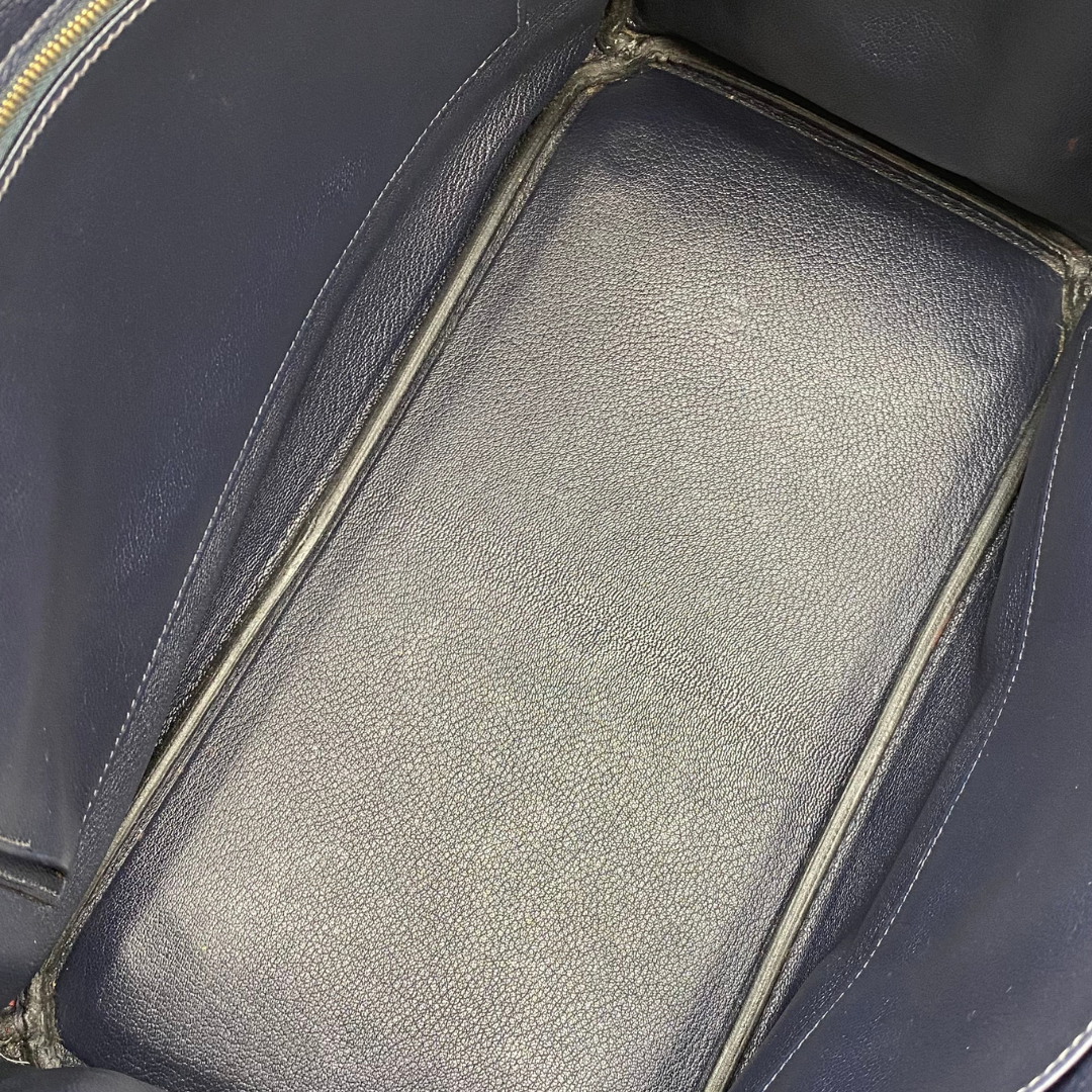 Saba, 2000 Haut a Courroies 32 Couchevel Blue Indigo with stamp □D