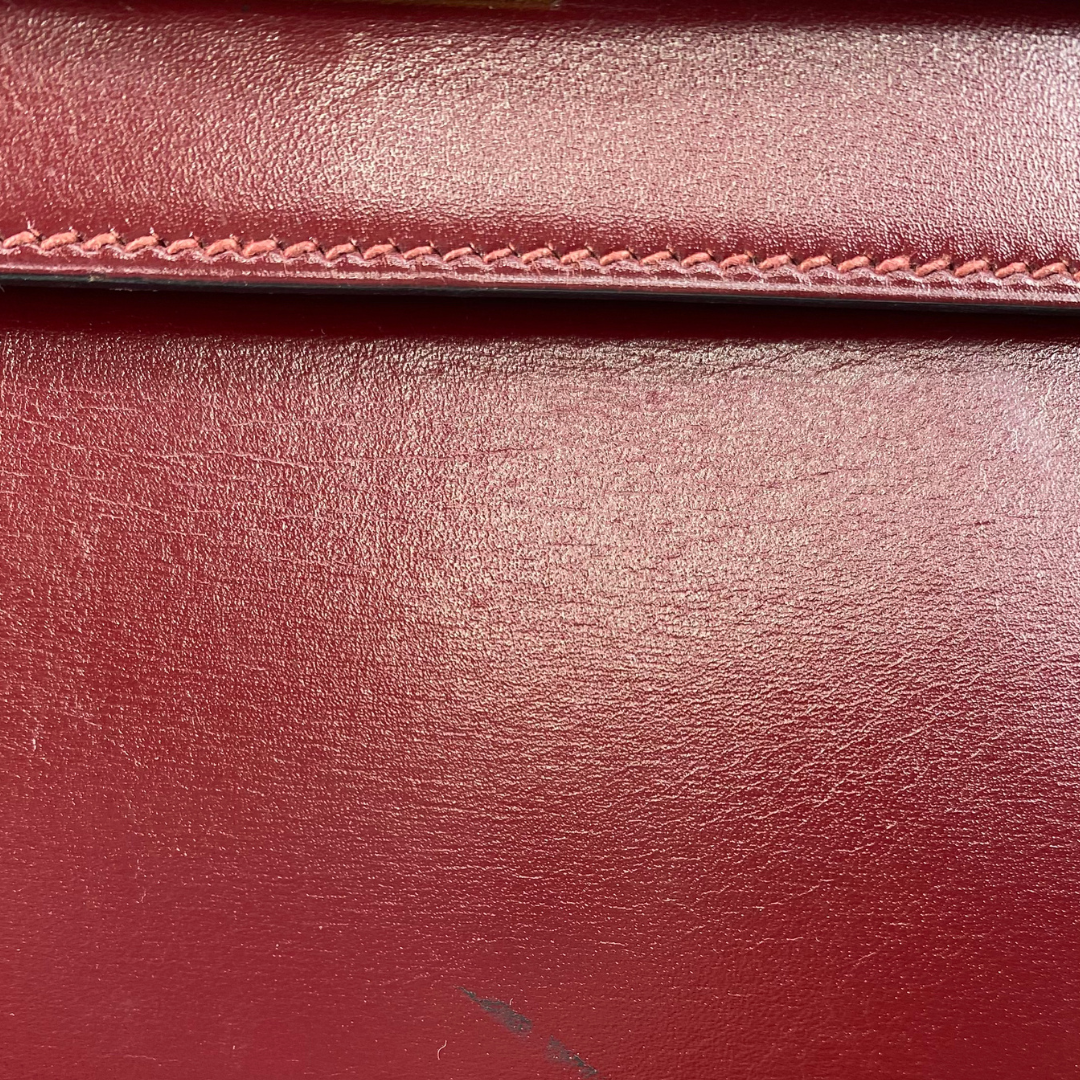 Manju, vintage Kelly 20 Rouge H Box stamp is not clear