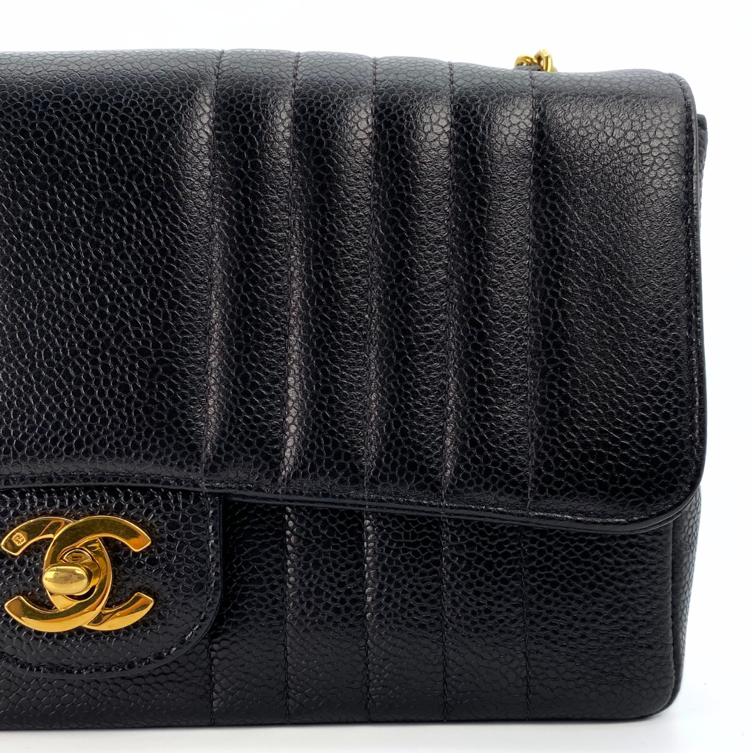 Arif, 2 Series Mademoiselle Black Caviar wit seal and card