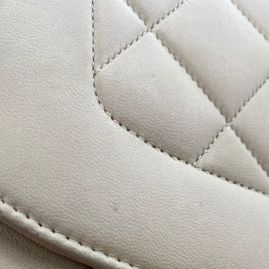 Levy, 2 Series Medium Diana Beige Lambskin with seal only