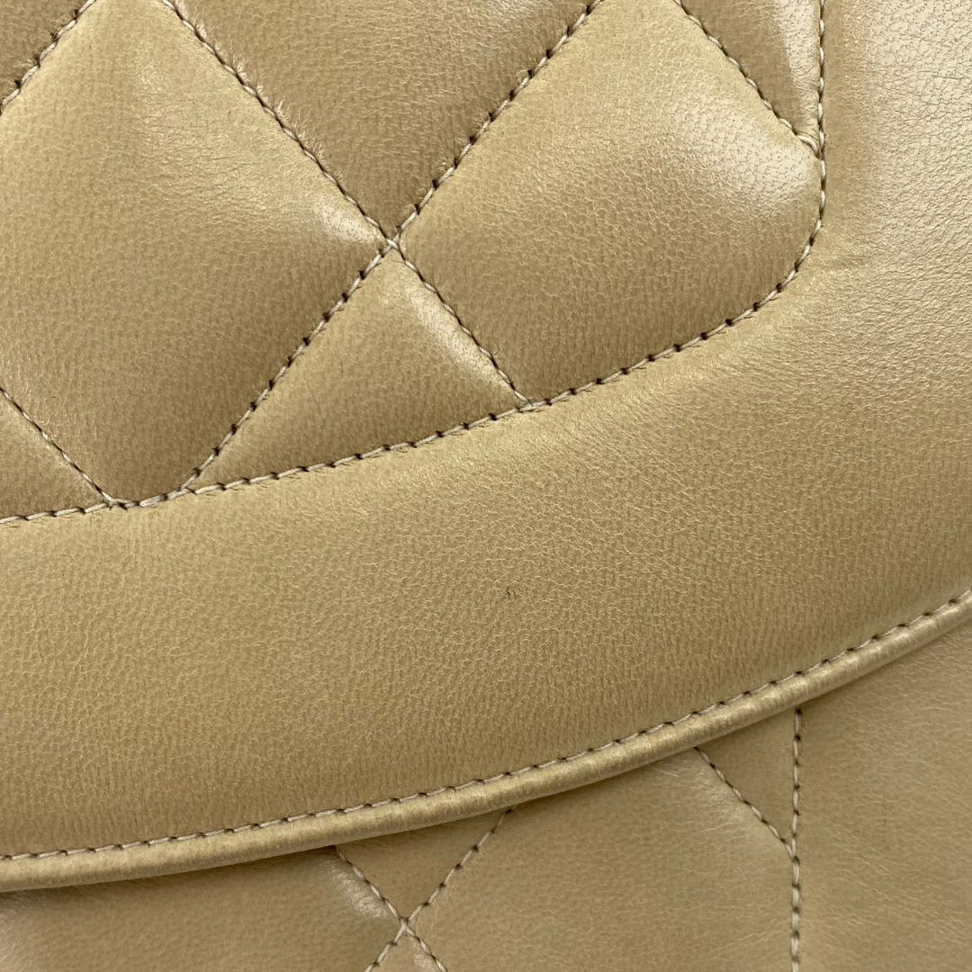 Iduna, 2 Series Medium Beige Lambskin with seal and card