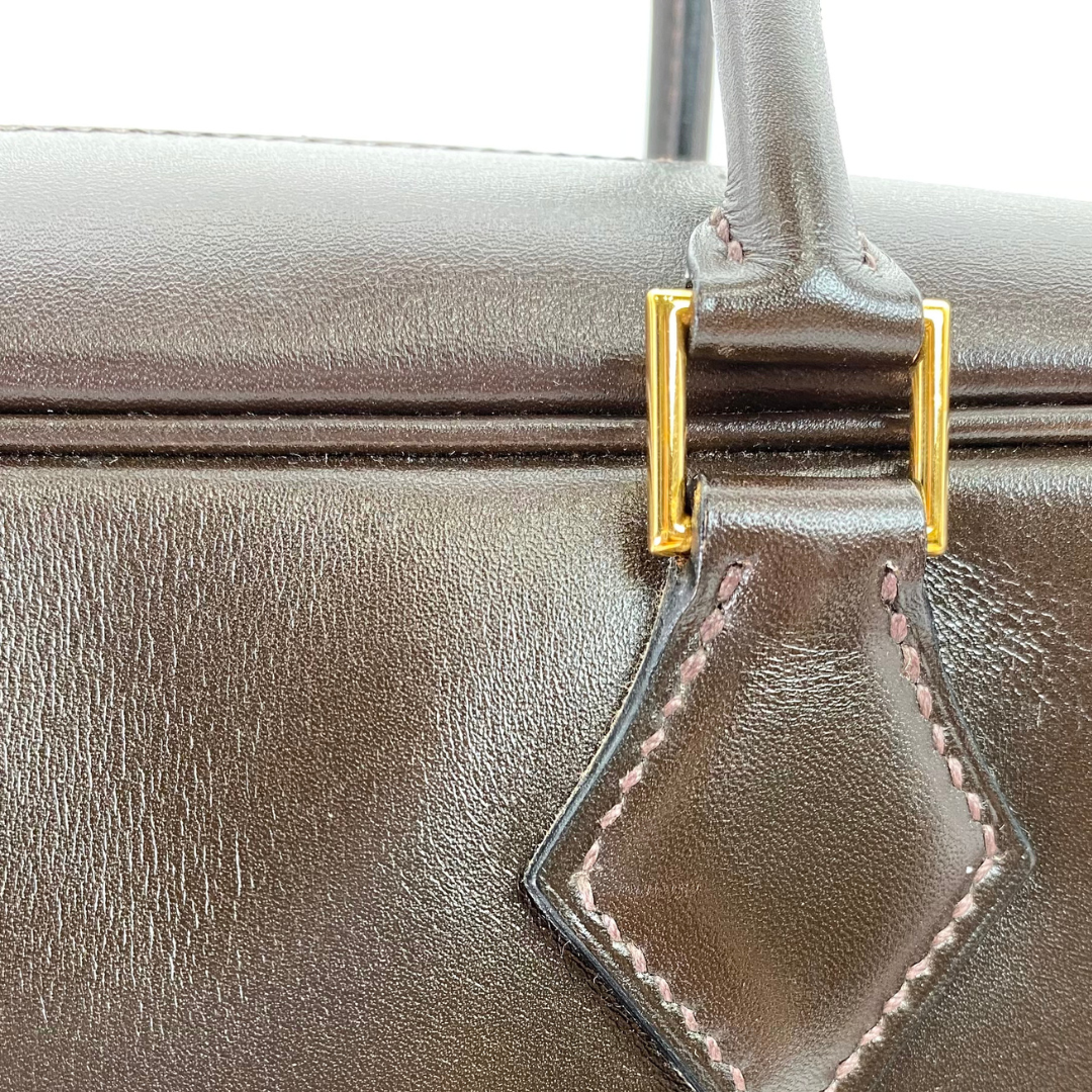 Avalon, 2003 Plume 32 Ebene BoxCalf Gold Hardware with stamp □G