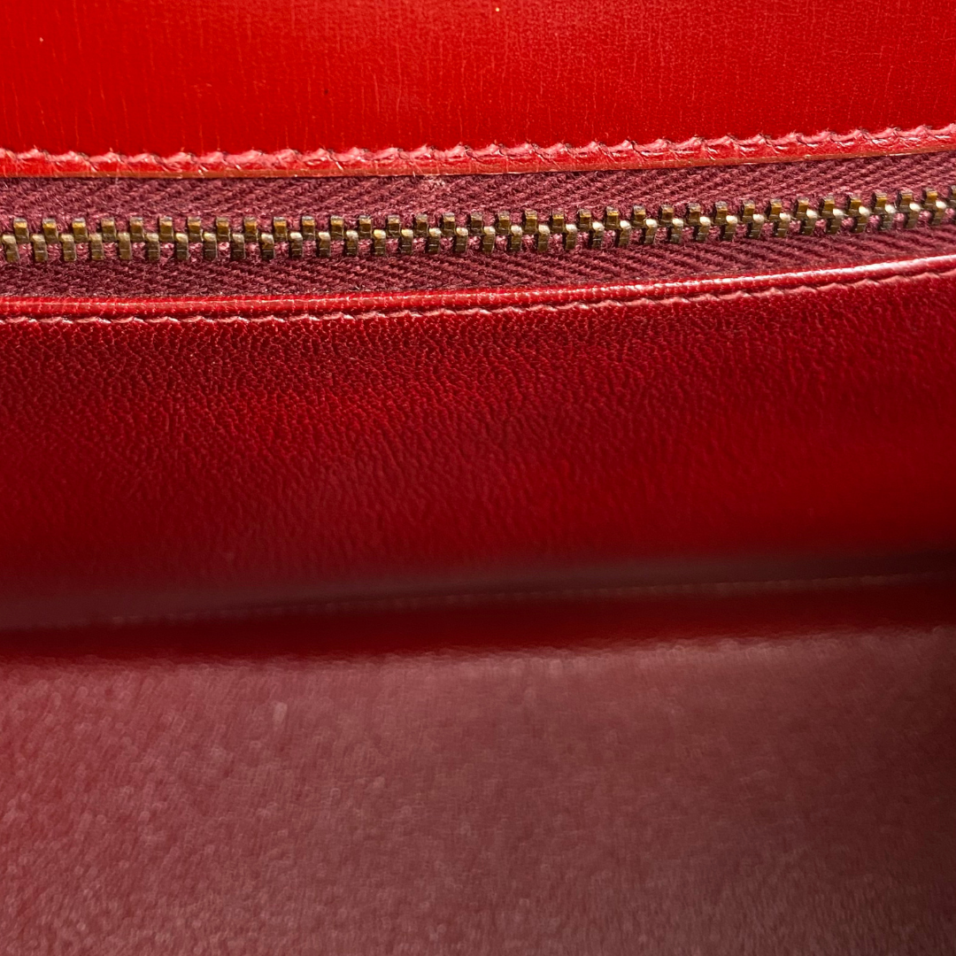Renzo, 1992 Kelly 28 Sellier Rouge H Boxcalf with stamp 〇V