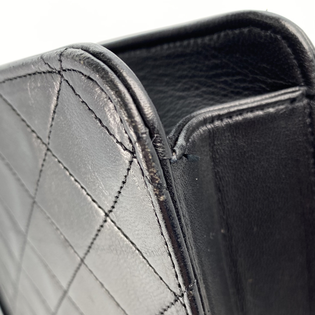 Aramis, 0 Series Matelasse Black Lambskin with seal only