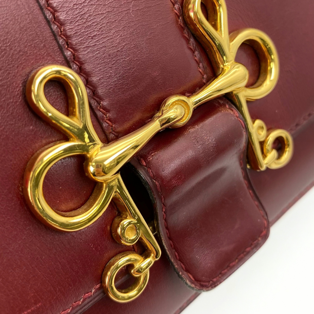 Akemi, 1976 Sorogne Rouge H Boxcalf Gold Hardware with stamp 〇F