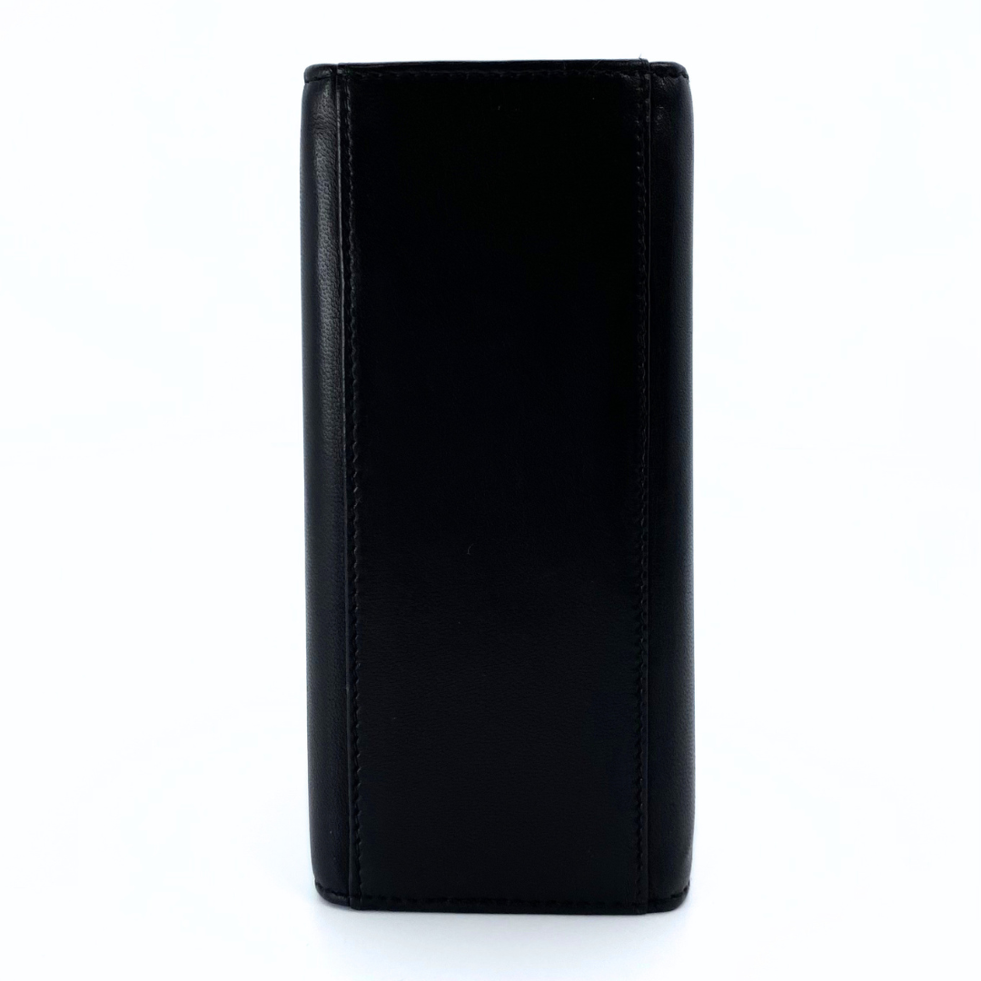 Makoto, 4 Series Turnlock Black Lambskin with seal and card
