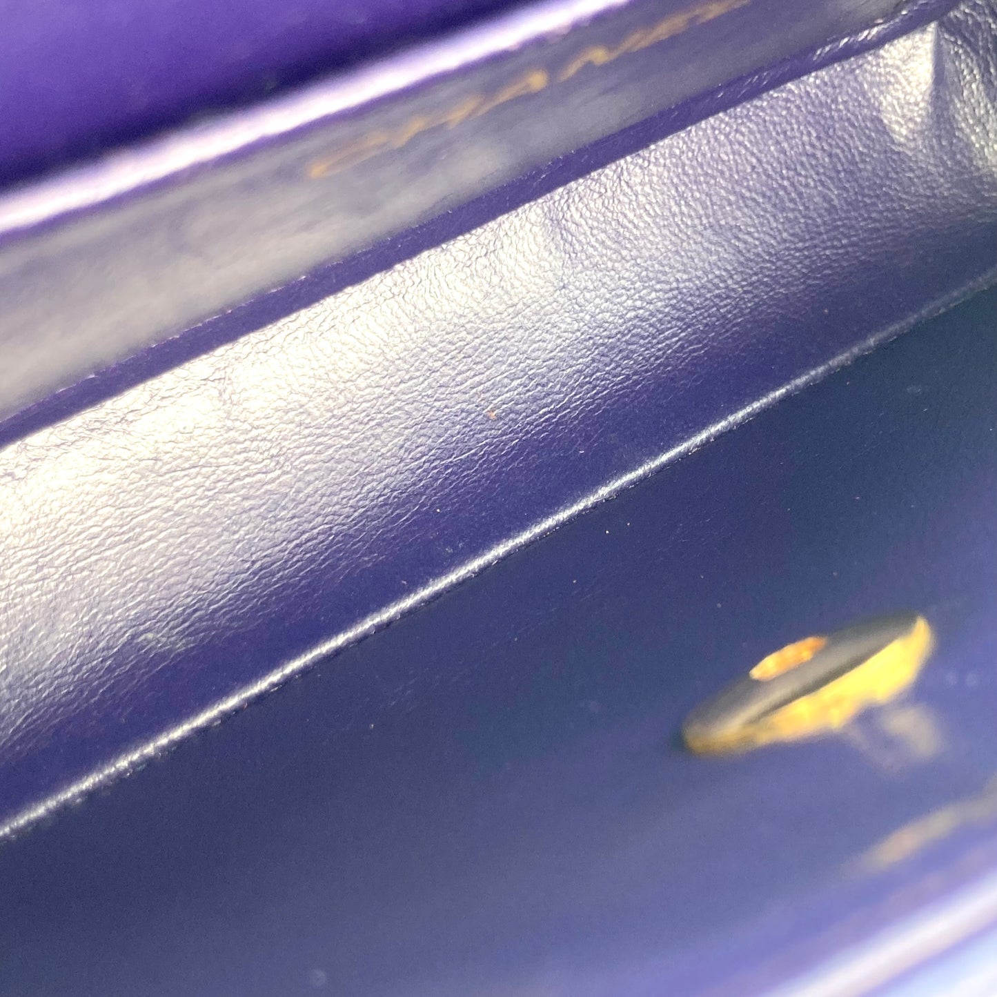 Nadia, 0 Series 20cm Mini Purple Lambskin with seal only