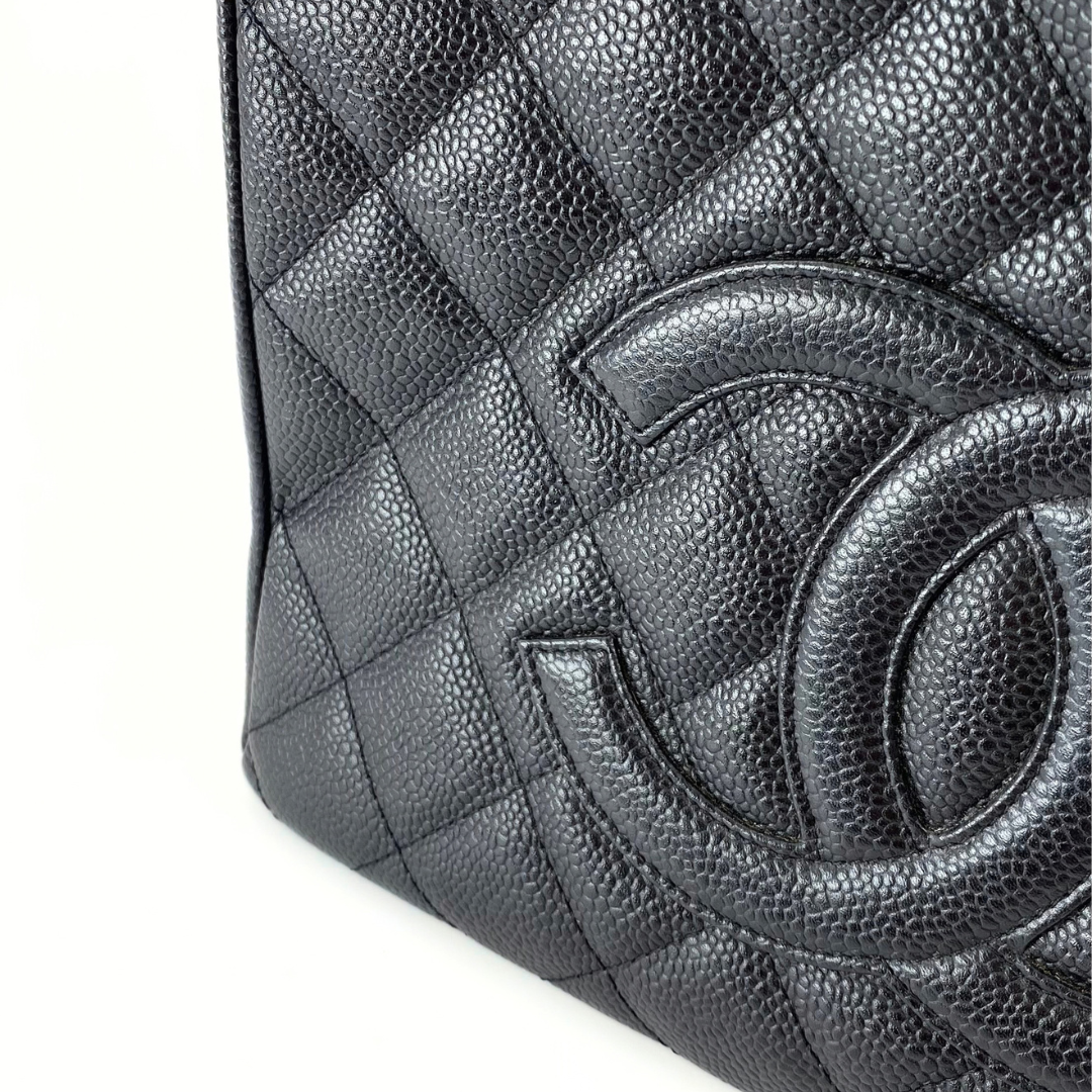 Mahina, 9 Series PST Tote Black Caviar with seal and card