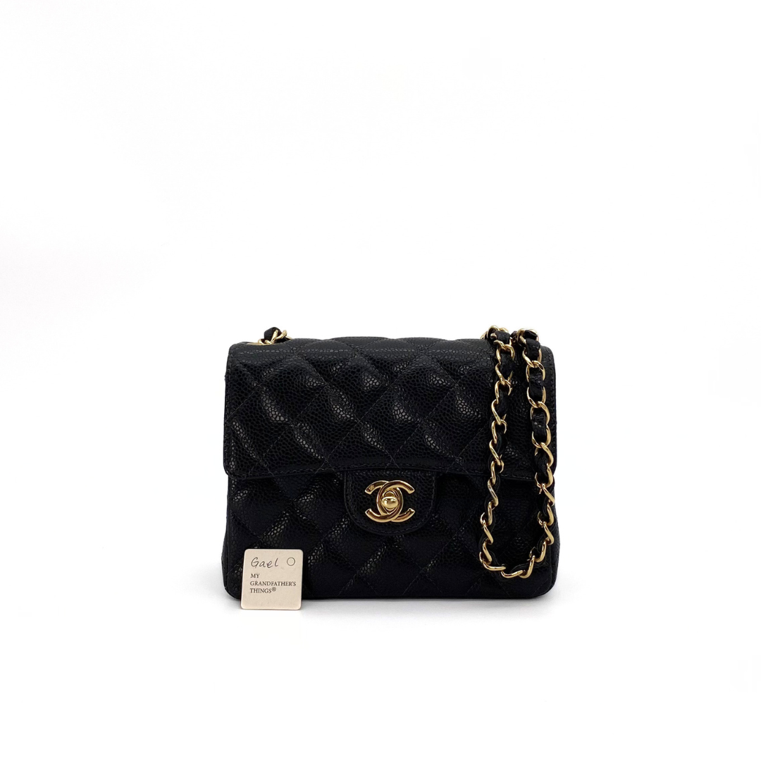 Gael, 9 Series Mini Square 17cm Black Caviar with seal and card