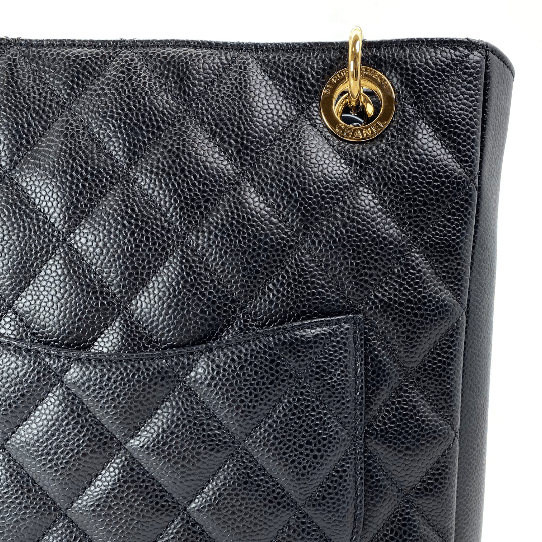 Ender, 16 Series PST Tote Black Caviar with seal and card