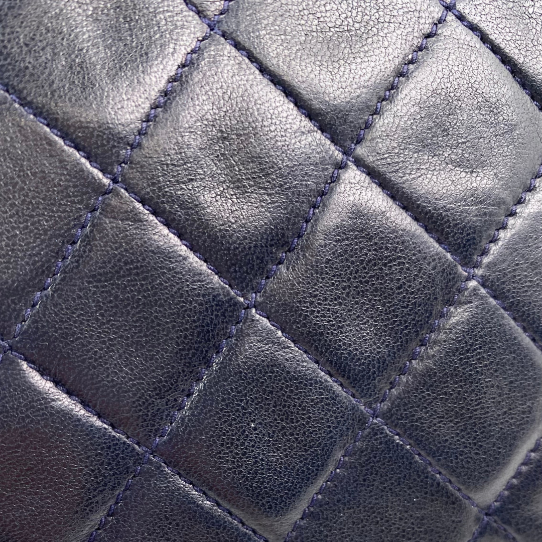 Rorik, 1 Series Mini Circle Coco Navy Lambskin with seal only