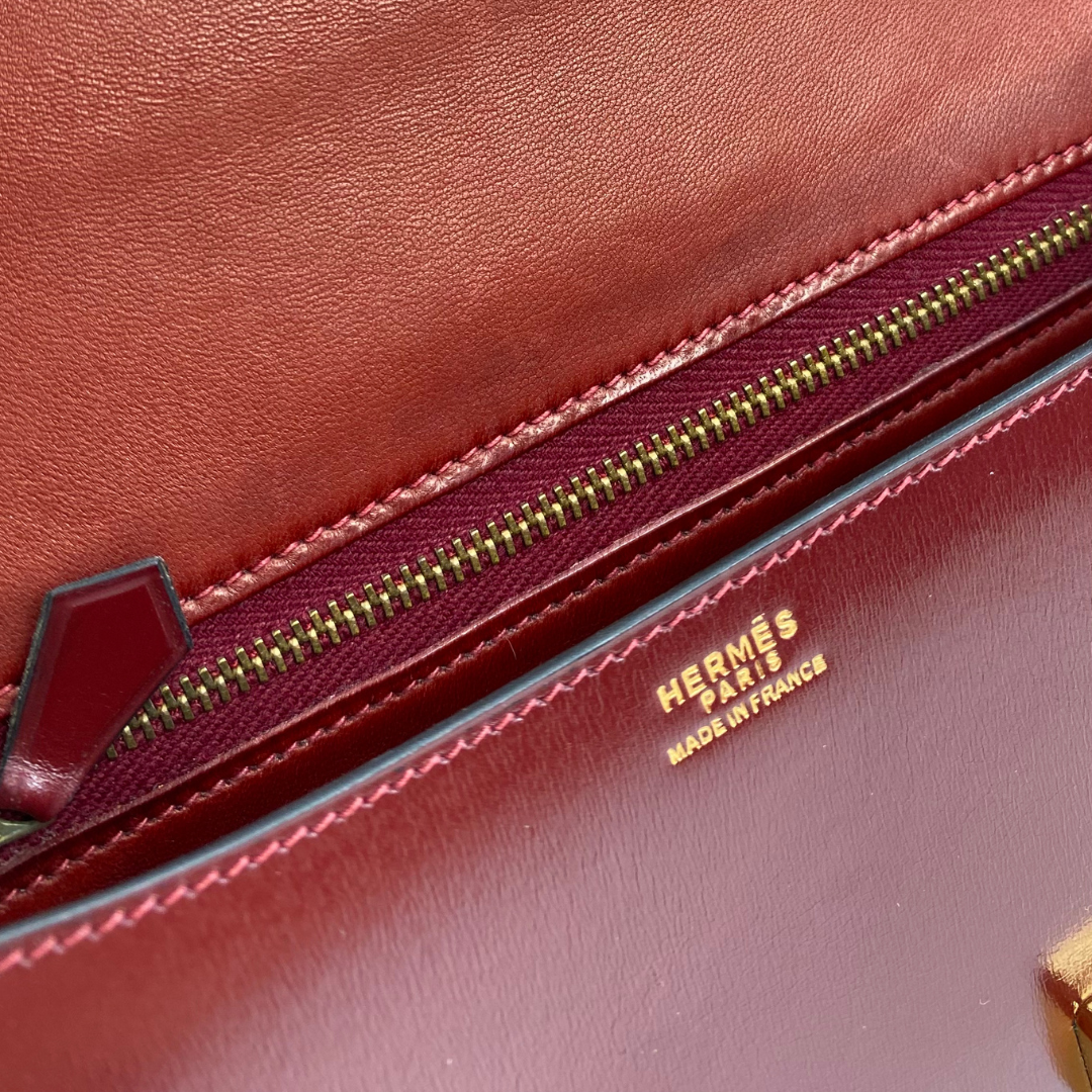Sigrid, 1979 Constance 23 Rouge H Boxcalf  with stamp 〇I