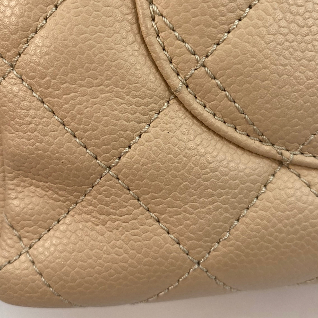 Chiyo, 16 Series GST Big Coco Beige Caviar with seal and card