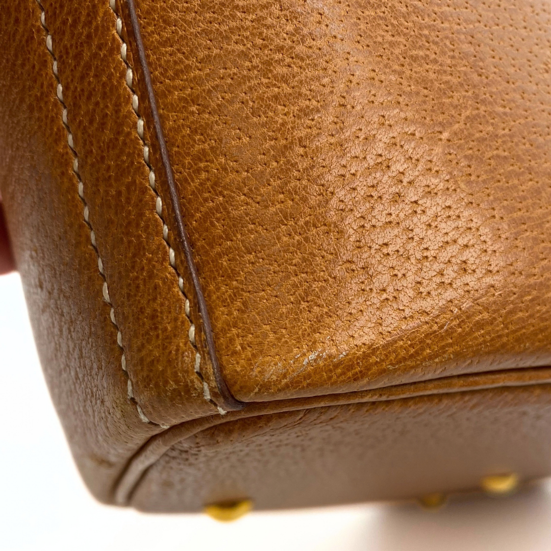 Sumire, 1992 De Bowe Brown Pigskin with stamp ○V