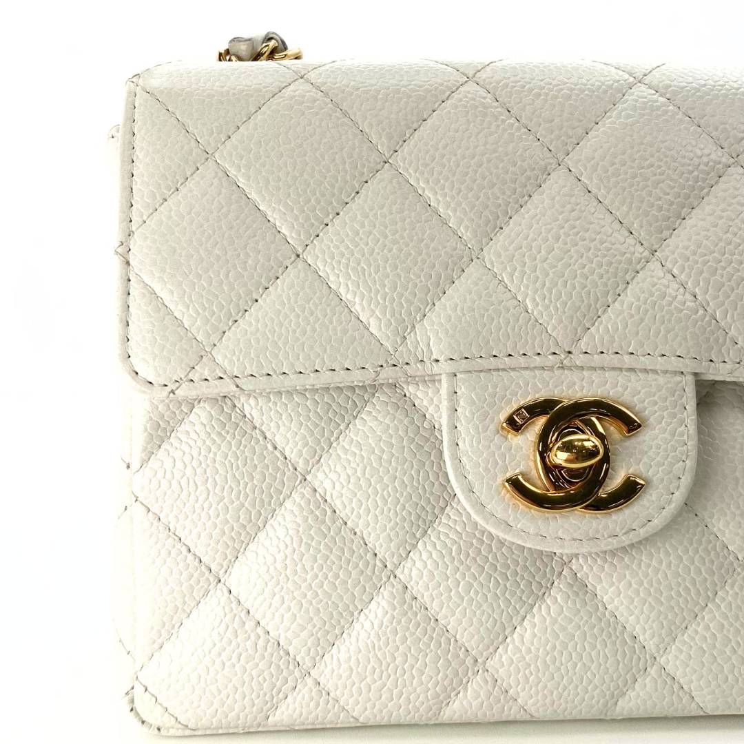Stellan, 8 Series Mini Square 17cm White Caviar with seal and card