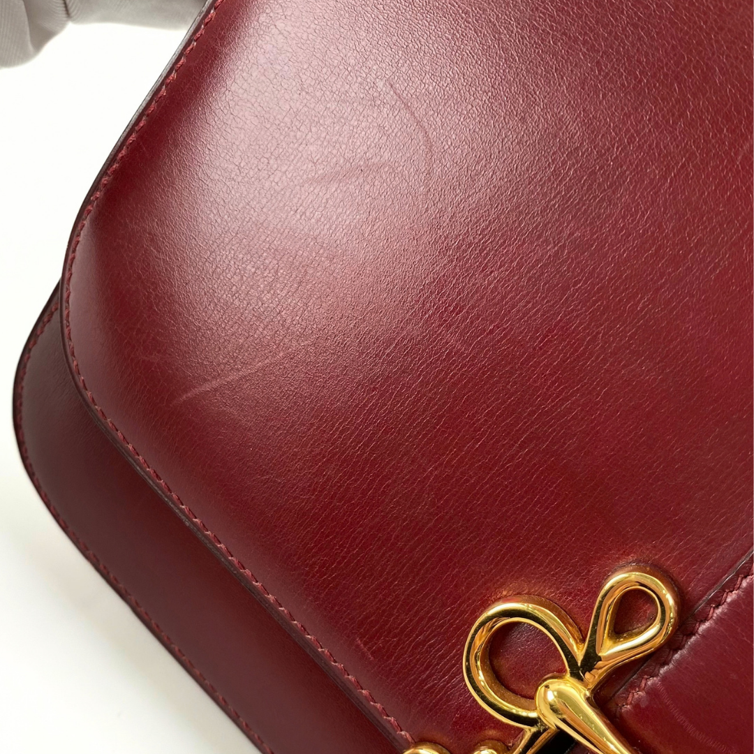 Akemi, 1976 Sorogne Rouge H Boxcalf Gold Hardware with stamp 〇F