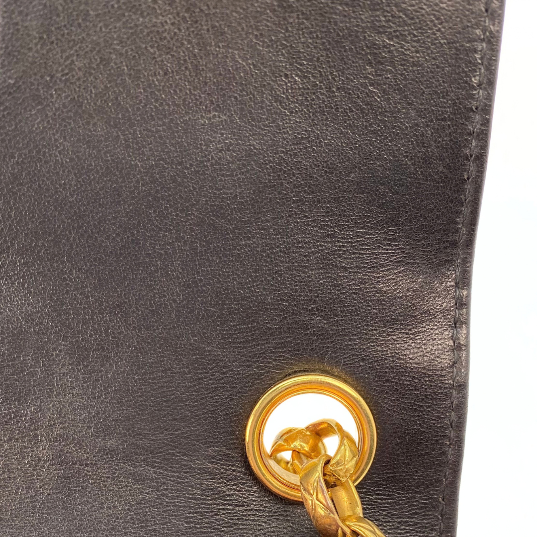 Lori, 2 Series Bijoux Chain Black Lambskin with seal only