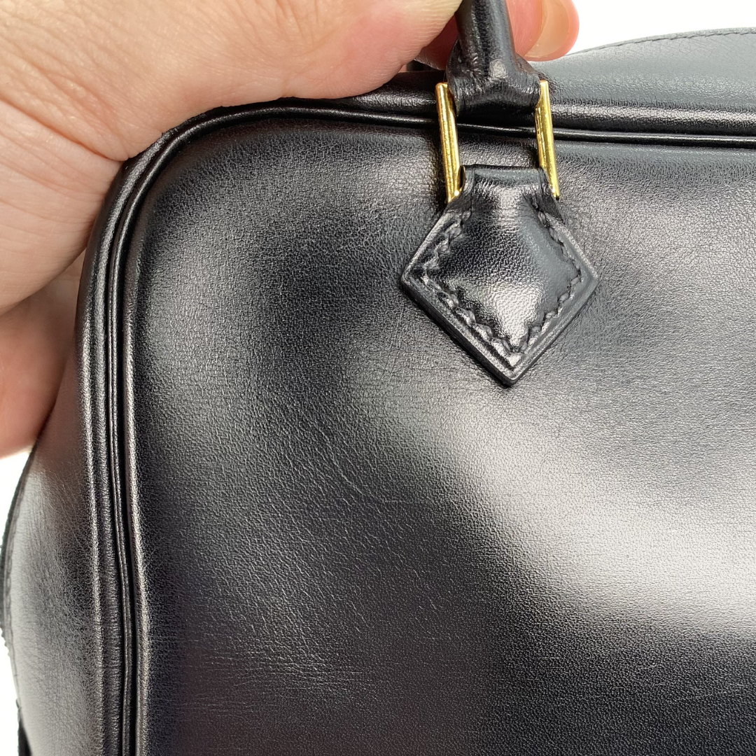 Caio, 1993 Mini Plume Black Boxcalf with stamp 〇W