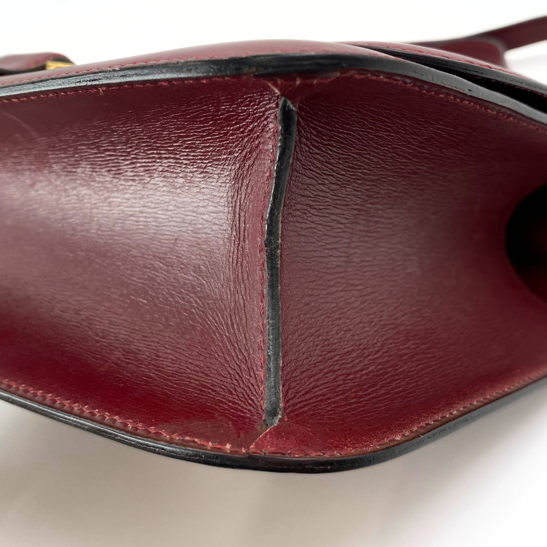 Akemi, 1976 Sorogne Rouge H Boxcalf Gold Hardware with stamp 〇F