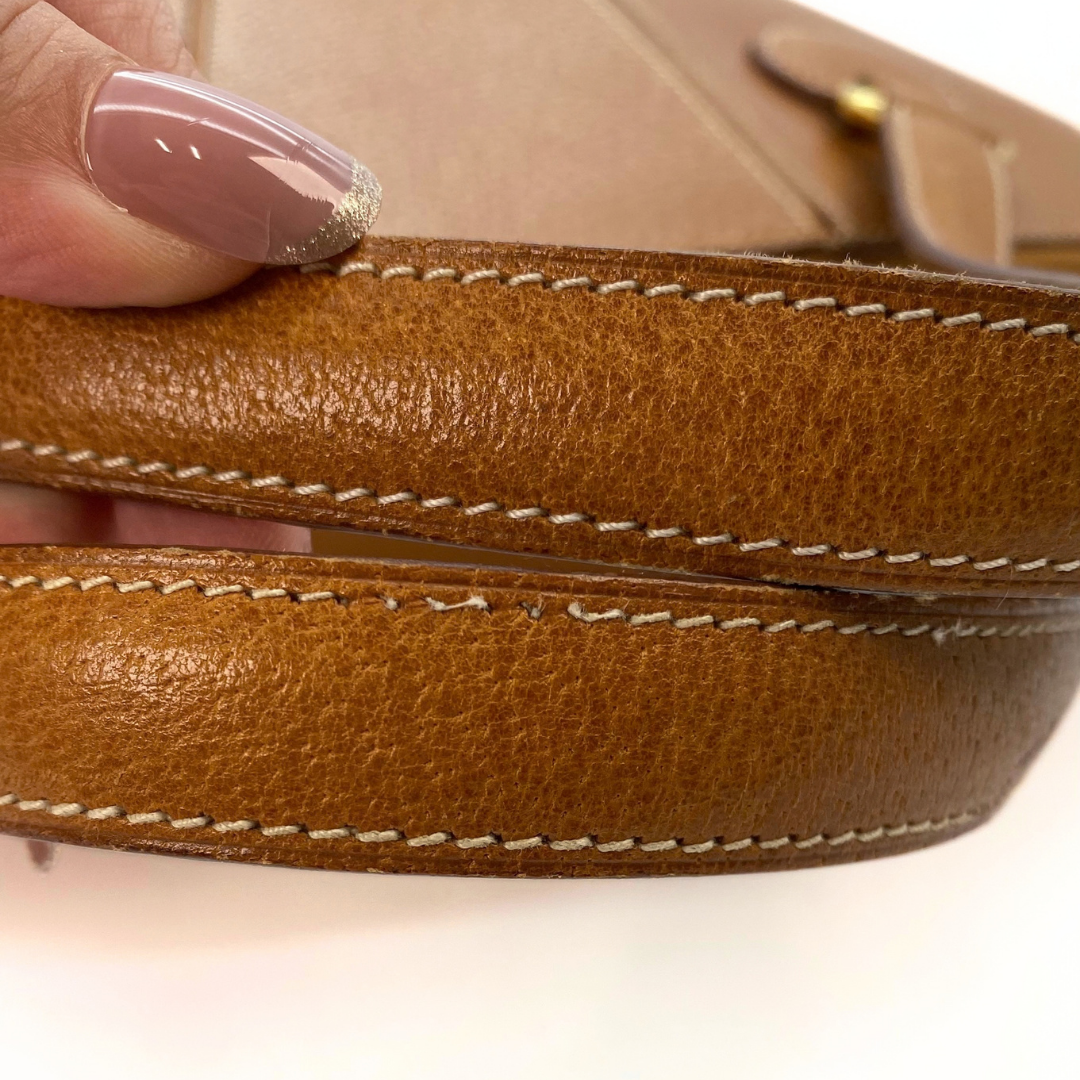 Sumire, 1992 De Bowe Brown Pigskin with stamp ○V