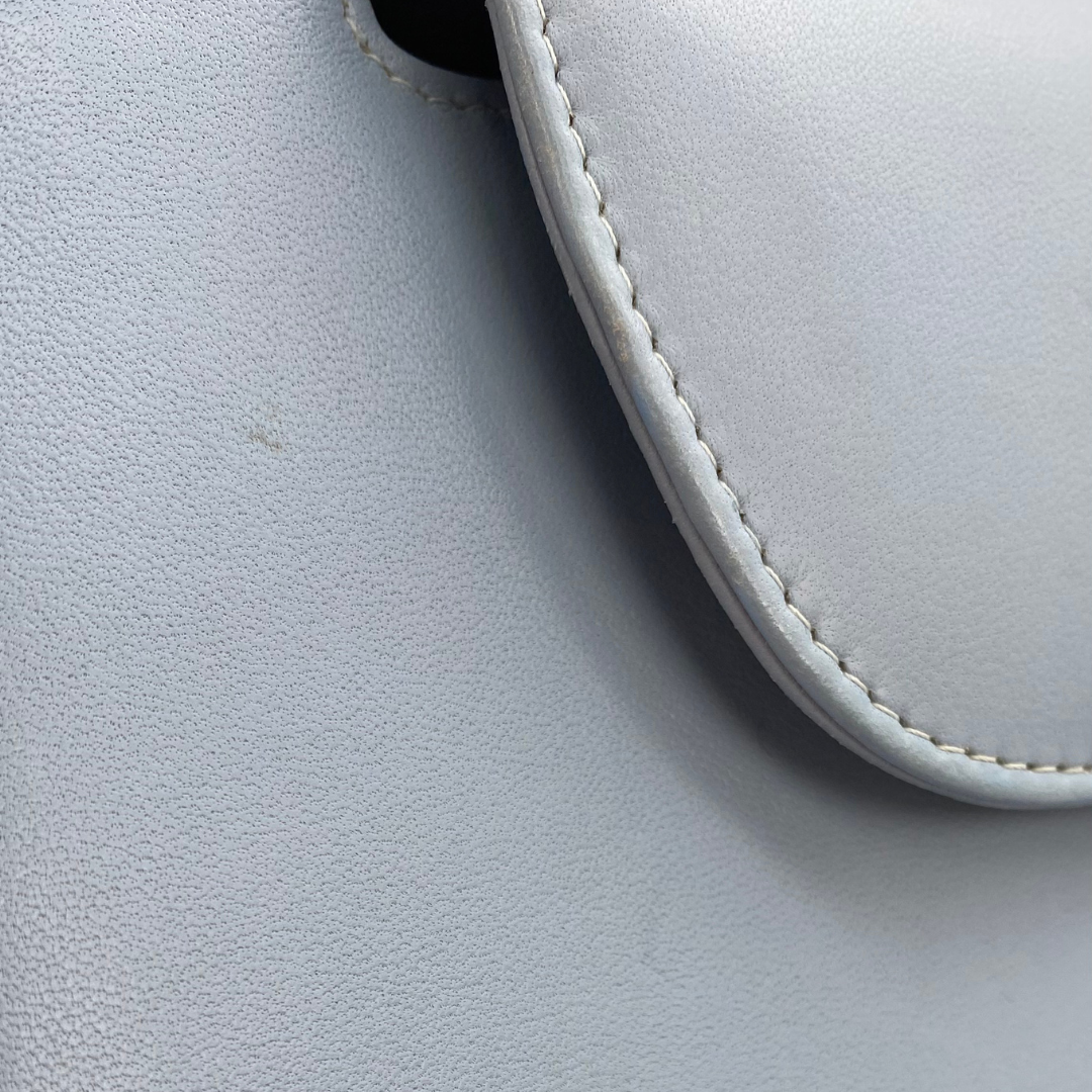 Helma, 5 Series Kelly Light Blue Lambskin with seal only