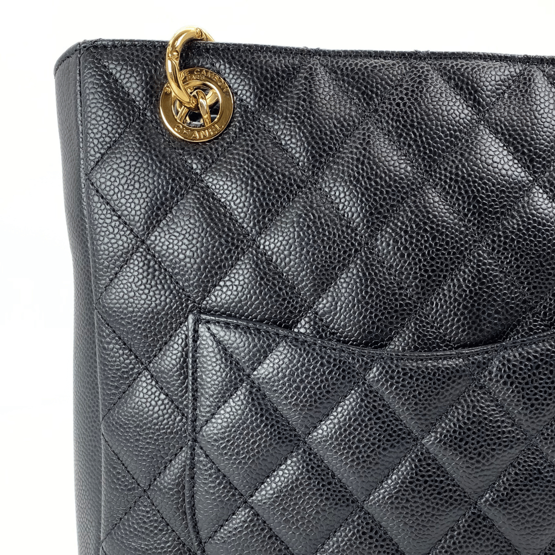 Ender, 16 Series PST Tote Black Caviar with seal and card
