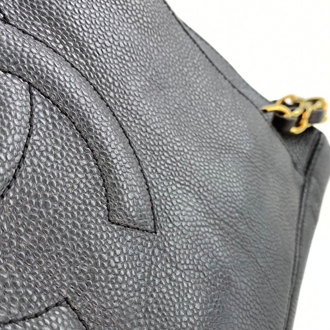 Natsuki, 4 Series Tote Black Caviar with seal and card