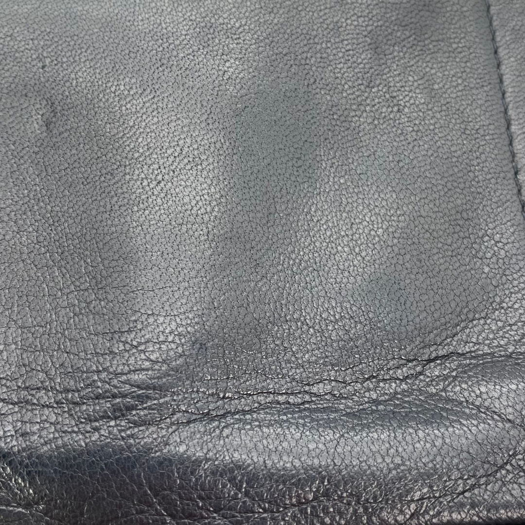 Rodion, 0 Series Black Lambskin Wallet On Chain with seal and card