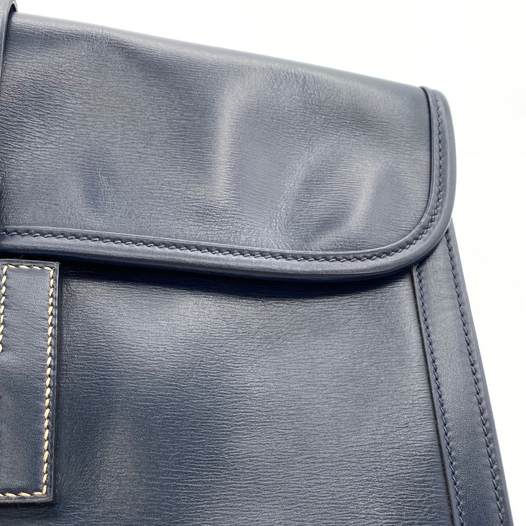 Caius, 1978 Drag 27 Black Boxcalf with stamp 〇H