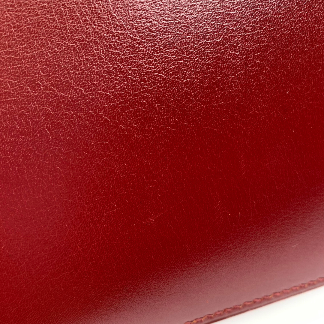Kamala, 1992 Frégate Boxcalf Rouge H with stamp 〇V