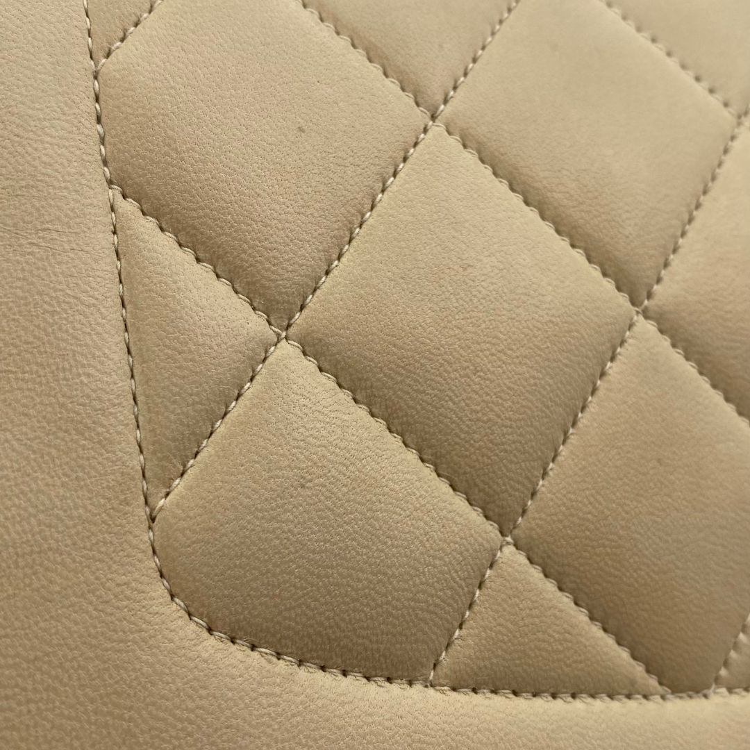 Levy, 2 Series Medium Diana Beige Lambskin with seal only