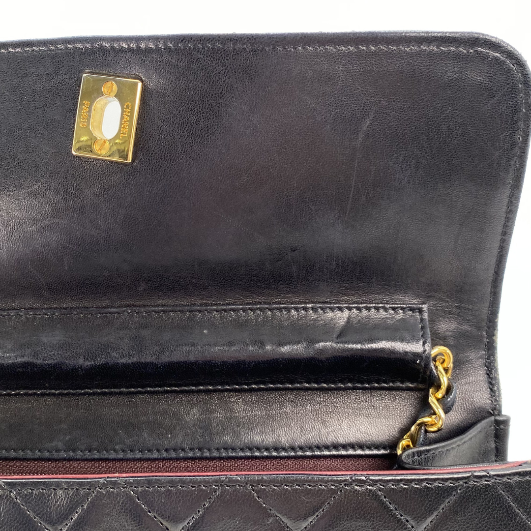 Aramis, 0 Series Matelasse Black Lambskin with seal only