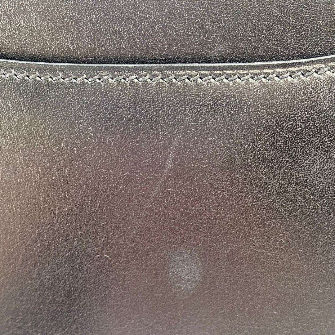 Lumi, 2003 Constance 23 Guilloche Black Boxcalf with stamp  □G