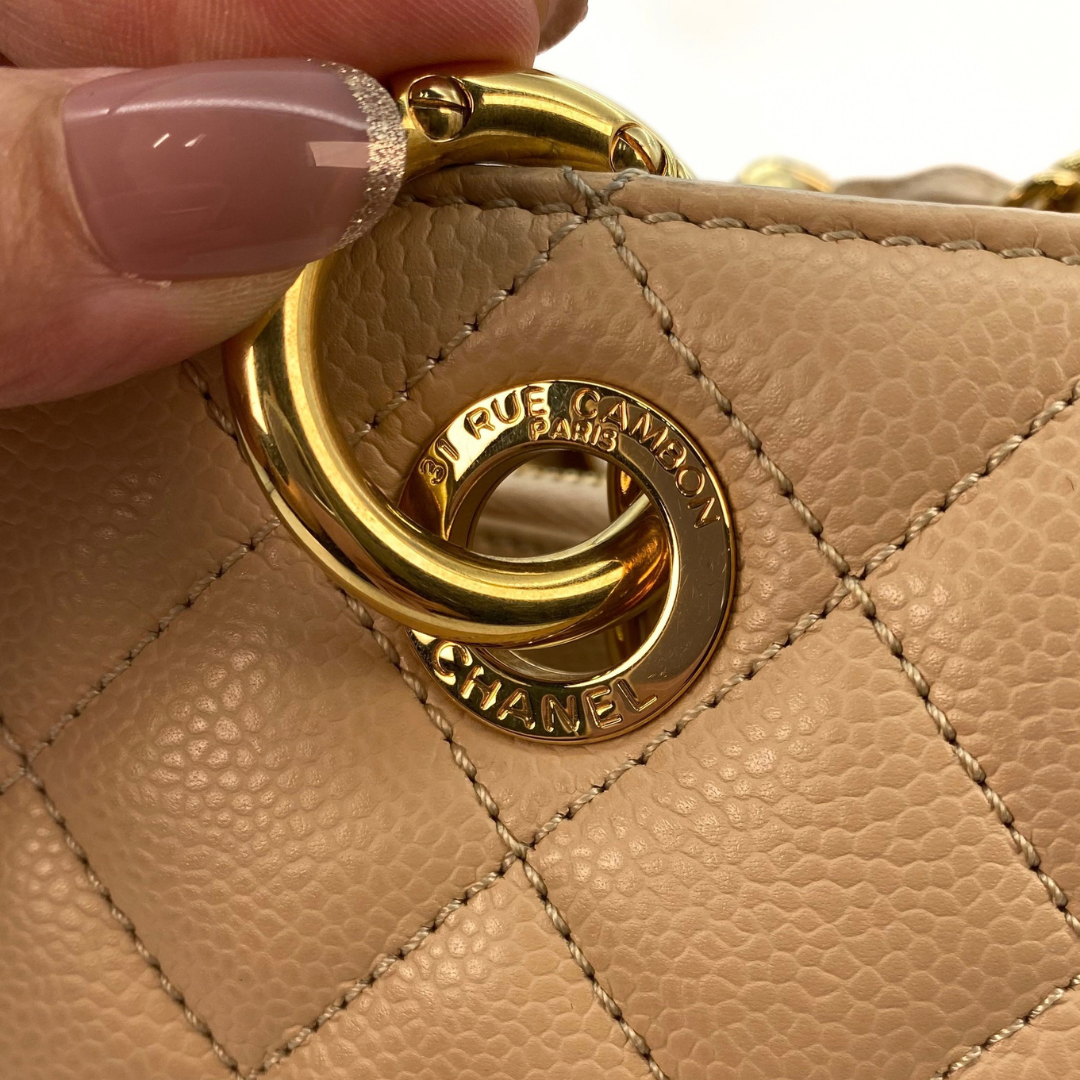Chiyo, 16 Series GST Big Coco Beige Caviar with seal and card