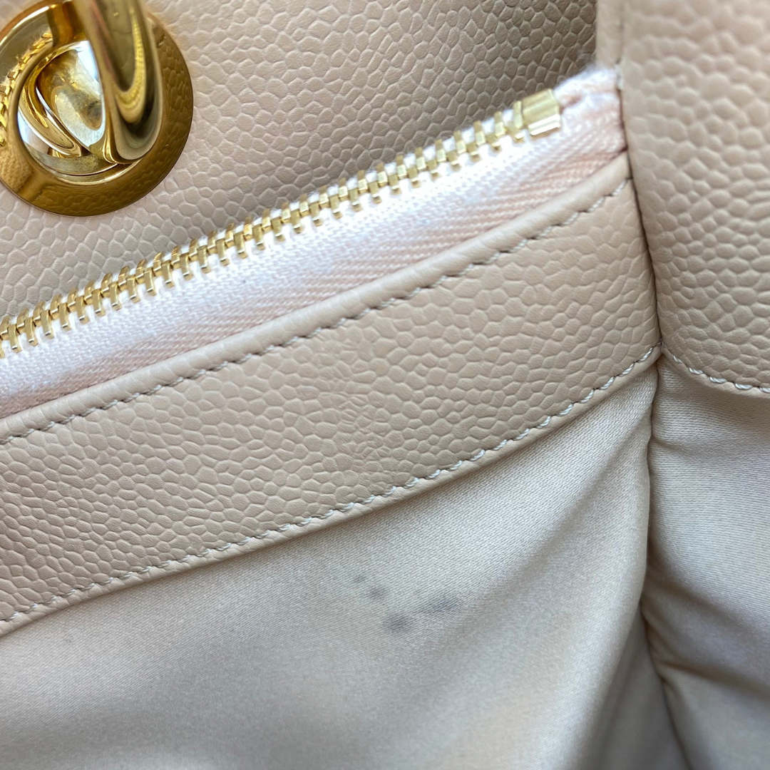 Chiyo, 16 Series GST Big Coco Beige Caviar with seal and card