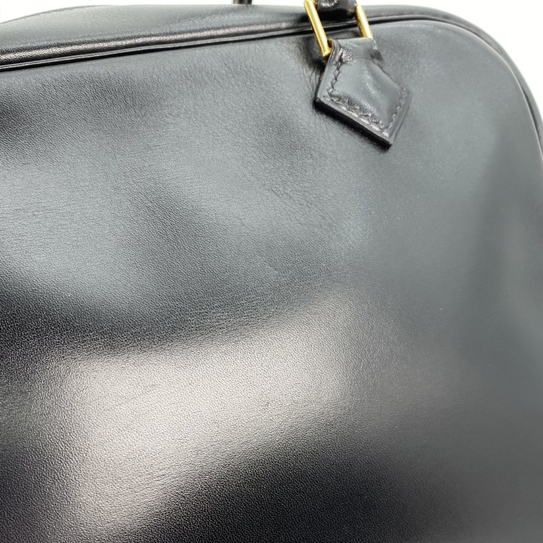 Caio, 1993 Mini Plume Black Boxcalf with stamp 〇W