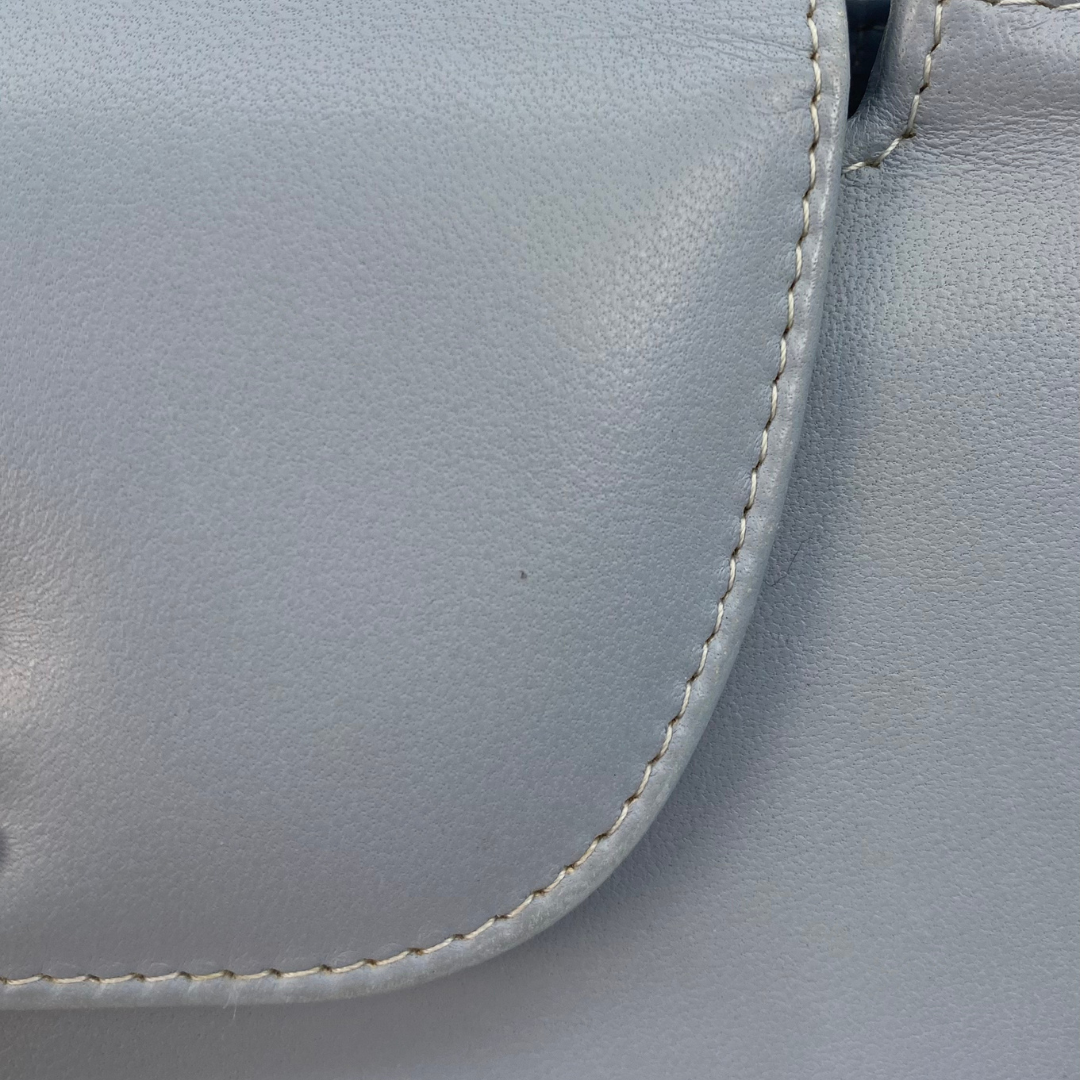 Helma, 5 Series Kelly Light Blue Lambskin with seal only