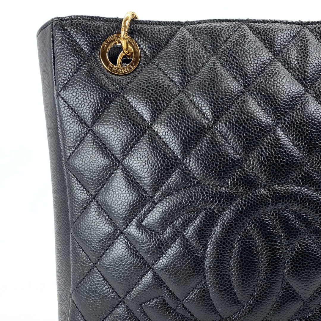 Ender, 16 Series PST Tote Black Caviar with seal and card