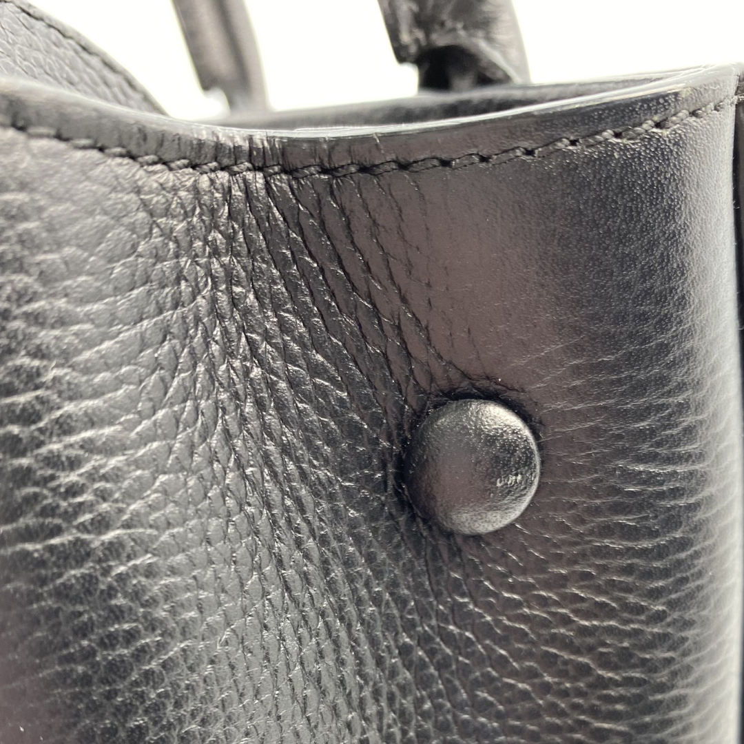 Brodie, 23 Series Neo Excecutive Tote Black Leather with seal and card