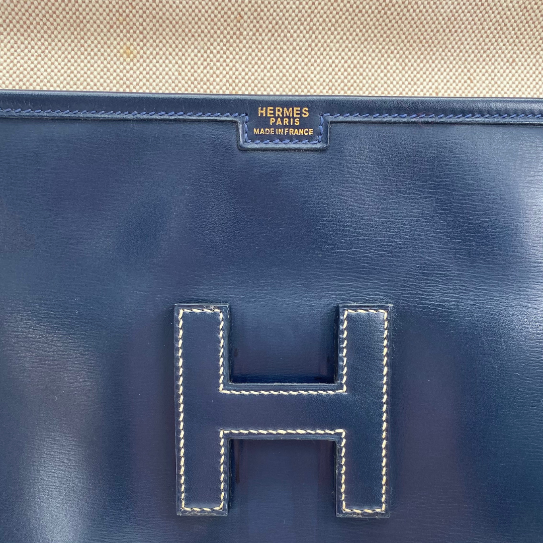 Caius, 1978 Drag 27 Black Boxcalf with stamp 〇H
