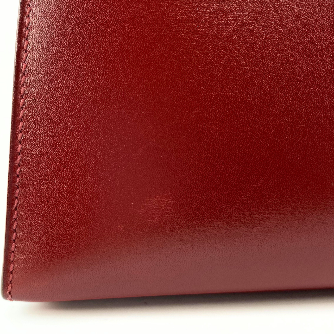 Renzo, 1992 Kelly 28 Sellier Rouge H Boxcalf with stamp 〇V