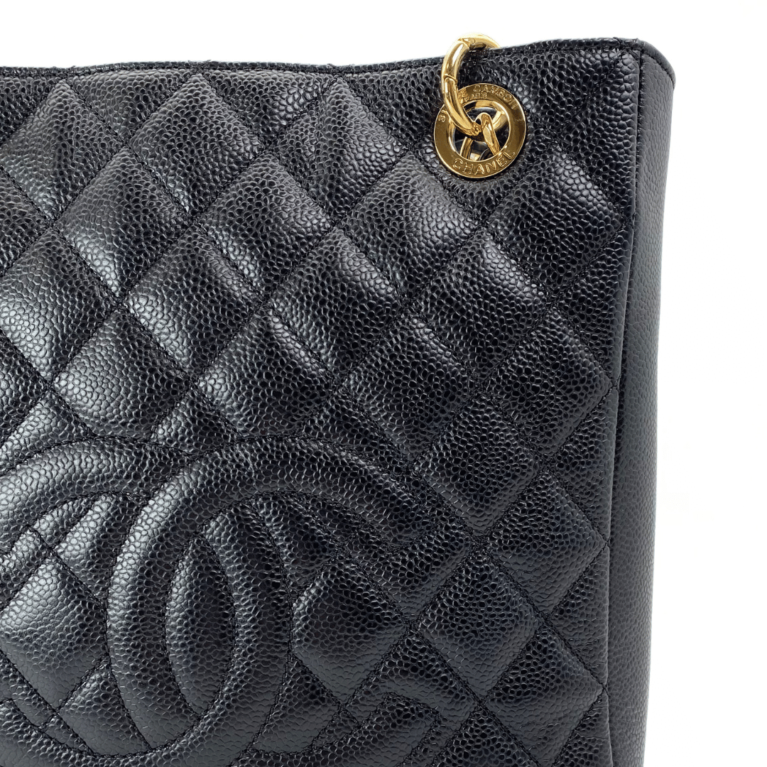 Ender, 16 Series PST Tote Black Caviar with seal and card