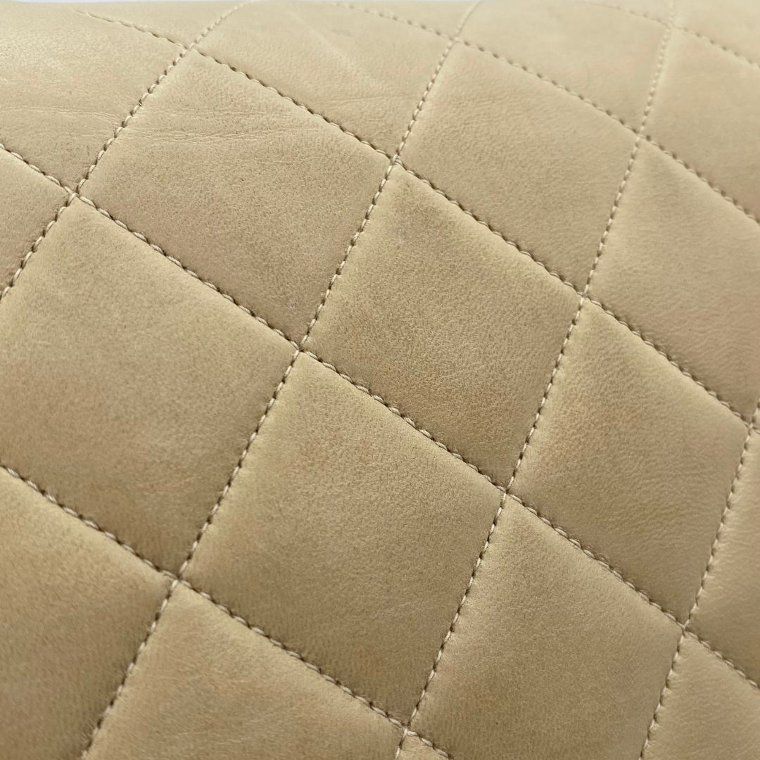 Levy, 2 Series Medium Diana Beige Lambskin with seal only