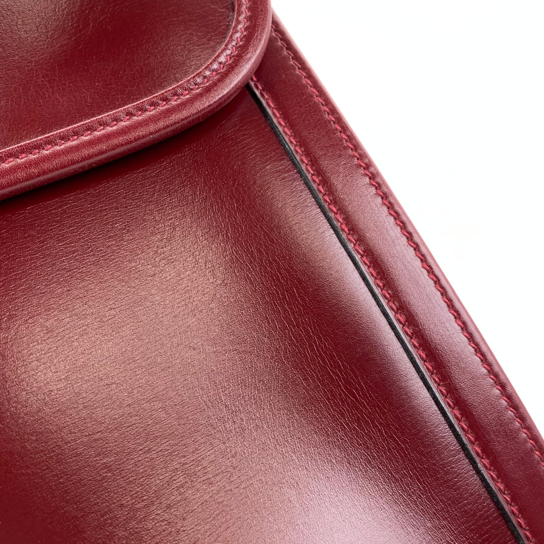 Cyra, 1978 Jige PM Boxcalf Bordeaux with stamp 〇H